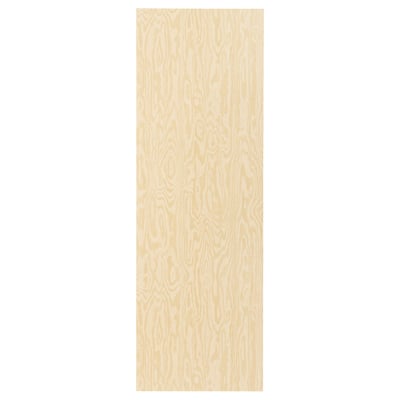 KALBÅDEN: dörrpanel i furu i beige. Eleganta kanter och strömlinjeformad design, perfekt för platsa förvaringslösningar.