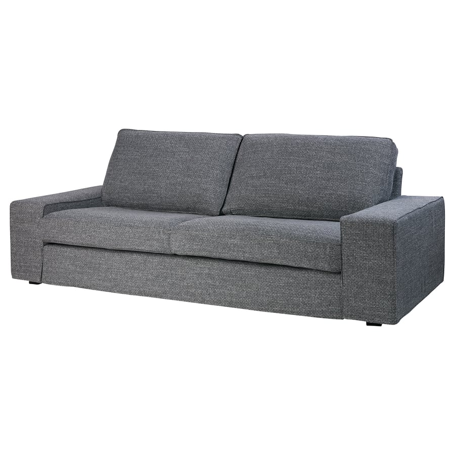 KIVIK 3sits soffa Lejde grå/svart IKEA
