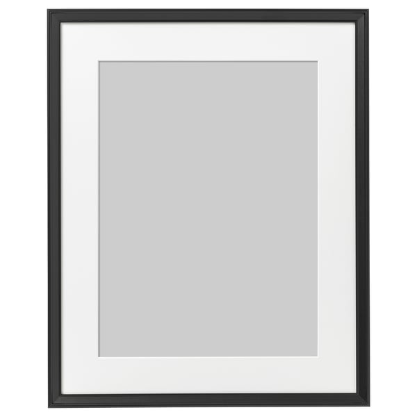 KNOPPÄNG Ram - svart 40x50 cm