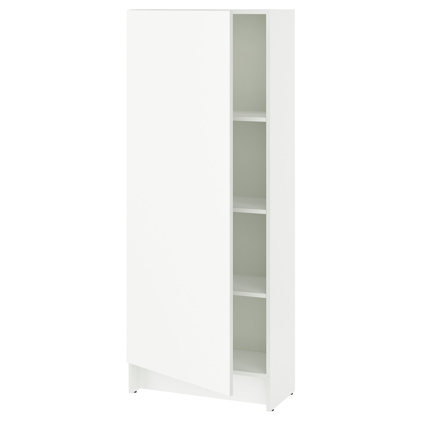 IKEA KNOXHULT högskåp med dörr, vit, 60x31x153 cm