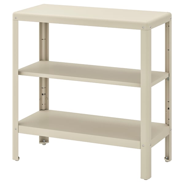 KOLBJÖRN Hylla inom-/utomhus - beige 80x81 cm