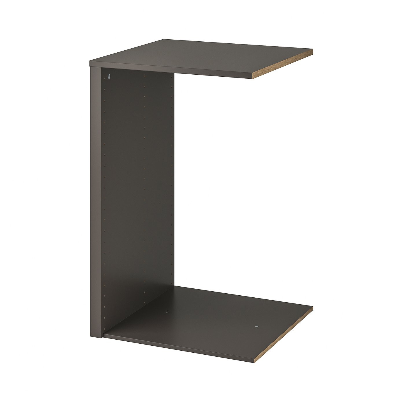 IKEA KOMPLEMENT avdelare för stommar, mörkgrå, 75-100x58 cm