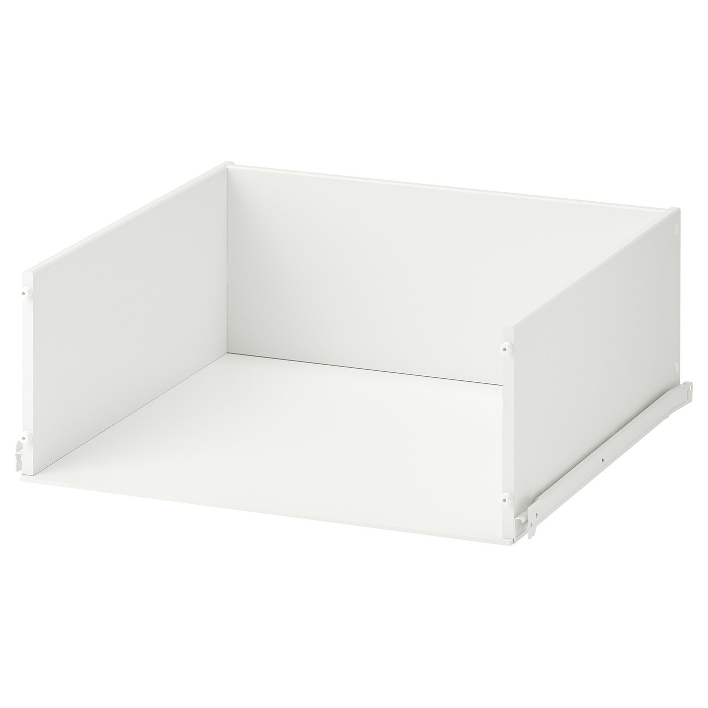 IKEA KONSTRUERA låda utan front, vit, 30x60 cm