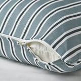 Stripes kuddfodral med dragkedja, 50x50 cm.