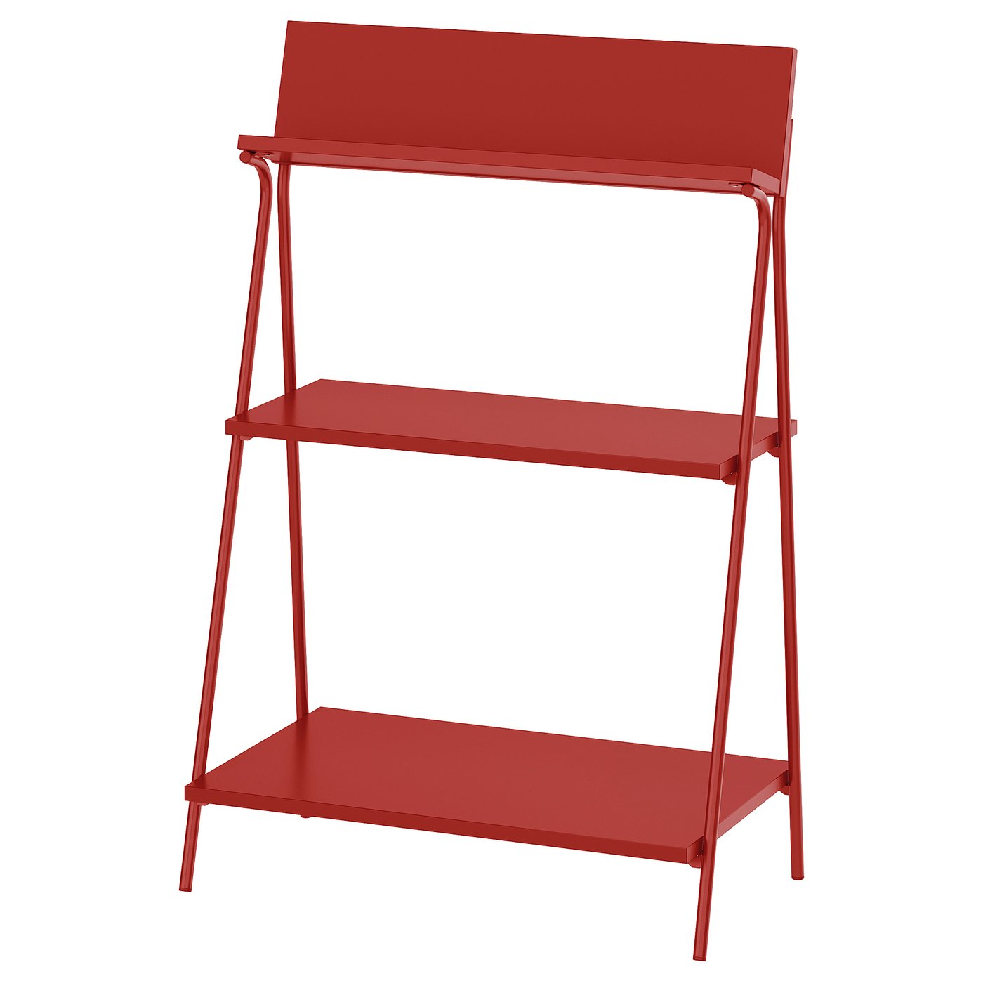 IKEA KRÖNIKÖR öppen förvaring, röd, 60x35x91 cm