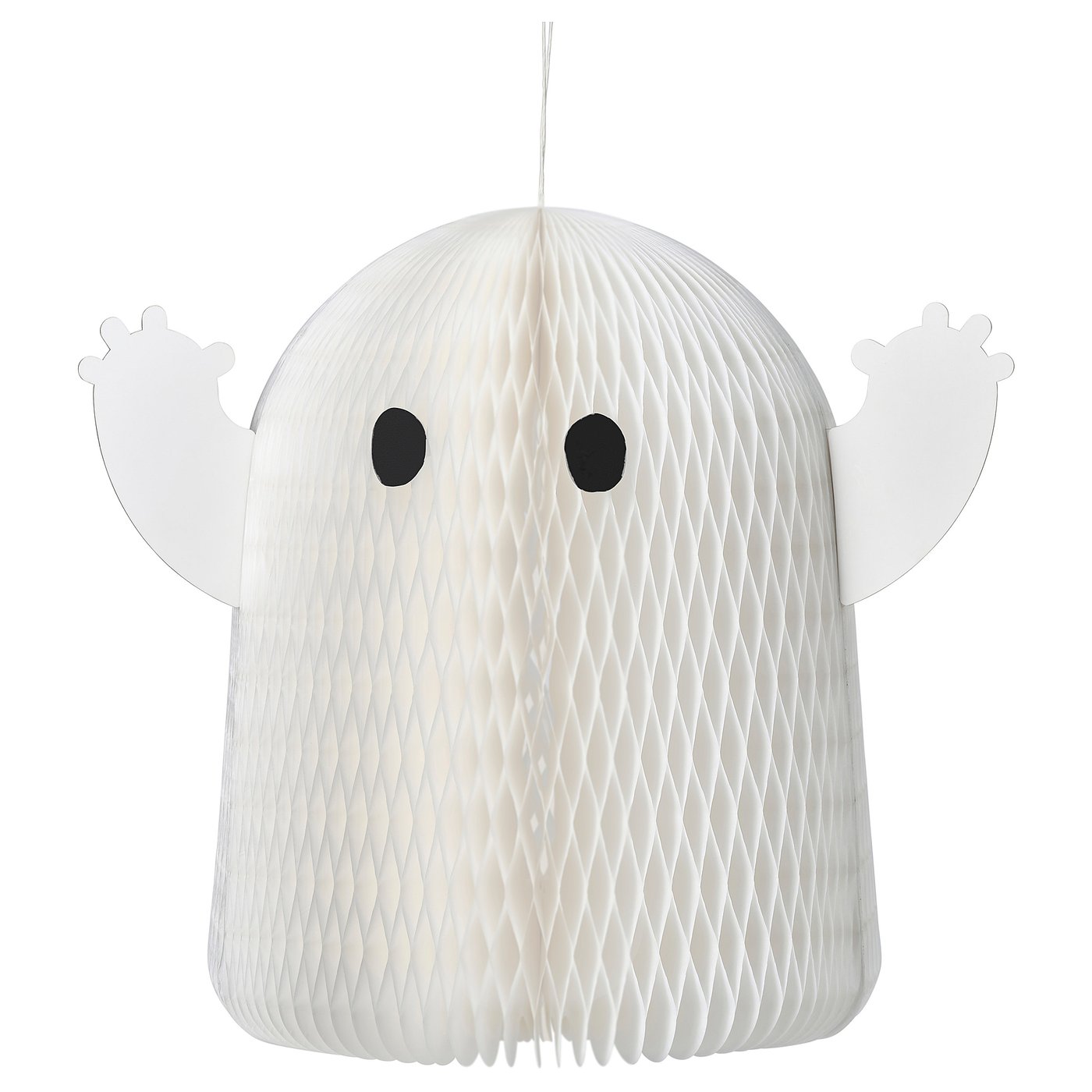 IKEA KUSTFYR dekoration, hängande, spöke vit, 51 cm
