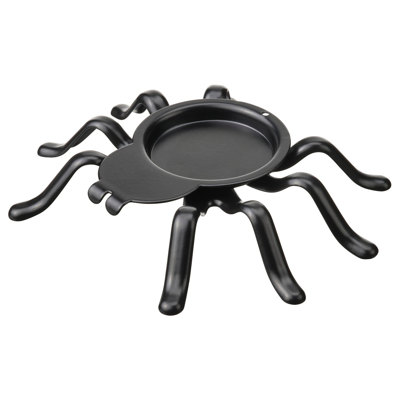 IKEA KUSTFYR värmeljushållare, spindel svart, 2 cm