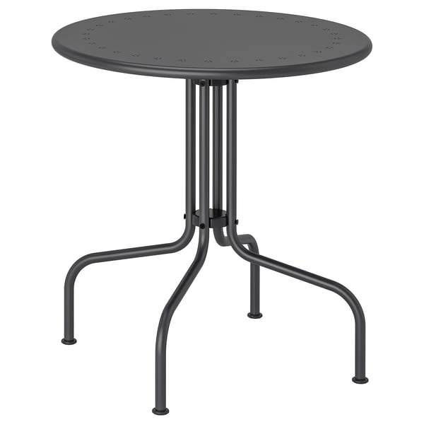LÄCKÖ Bord, utomhus - grå 70 cm