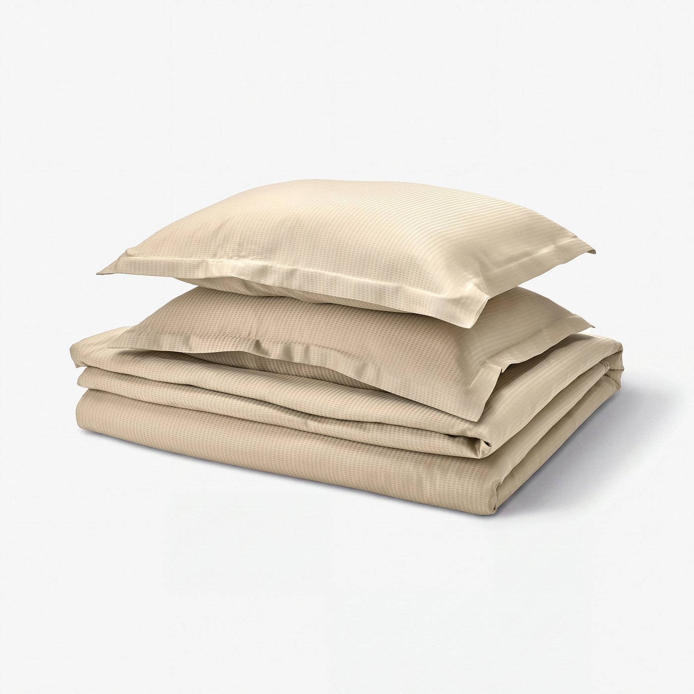 LÄKEVÄNDEROT Påslakan 2 örngott, beige, 240x220/50x60 cm
