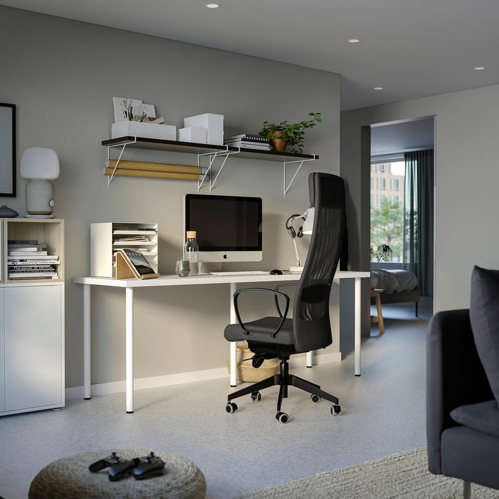 Skrivbord för kontoret och hemarbetsplatsen - IKEA