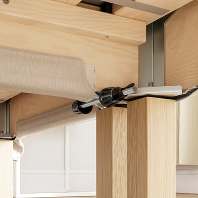 LÅNSTAÅSEN Kopplingsbeslag för resårbottnar