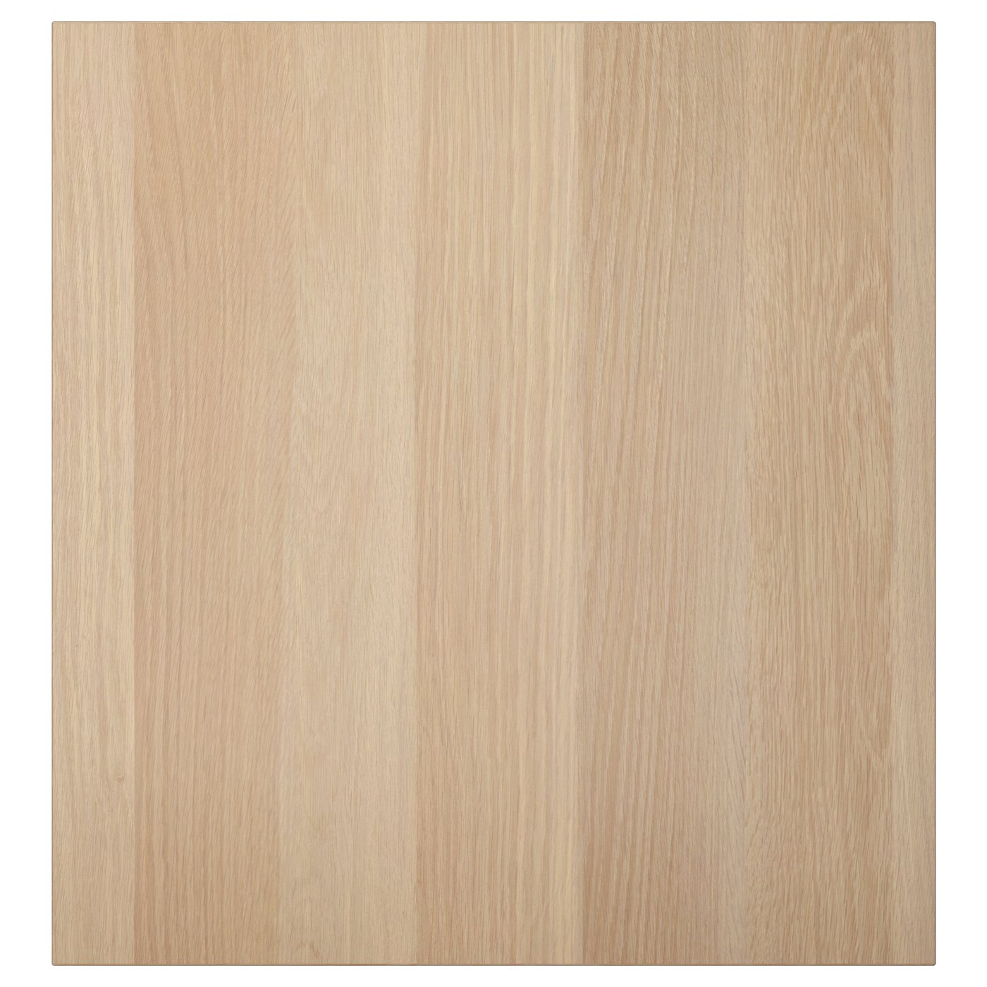 IKEA LAPPVIKEN dörr, vitlaserad ekeffekt, 60x64 cm