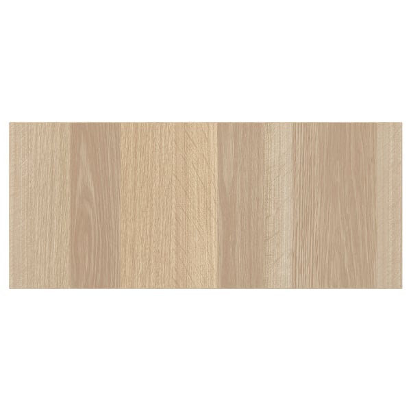LAPPVIKEN Lådfront - vitlaserad ekeffekt 60x26 cm