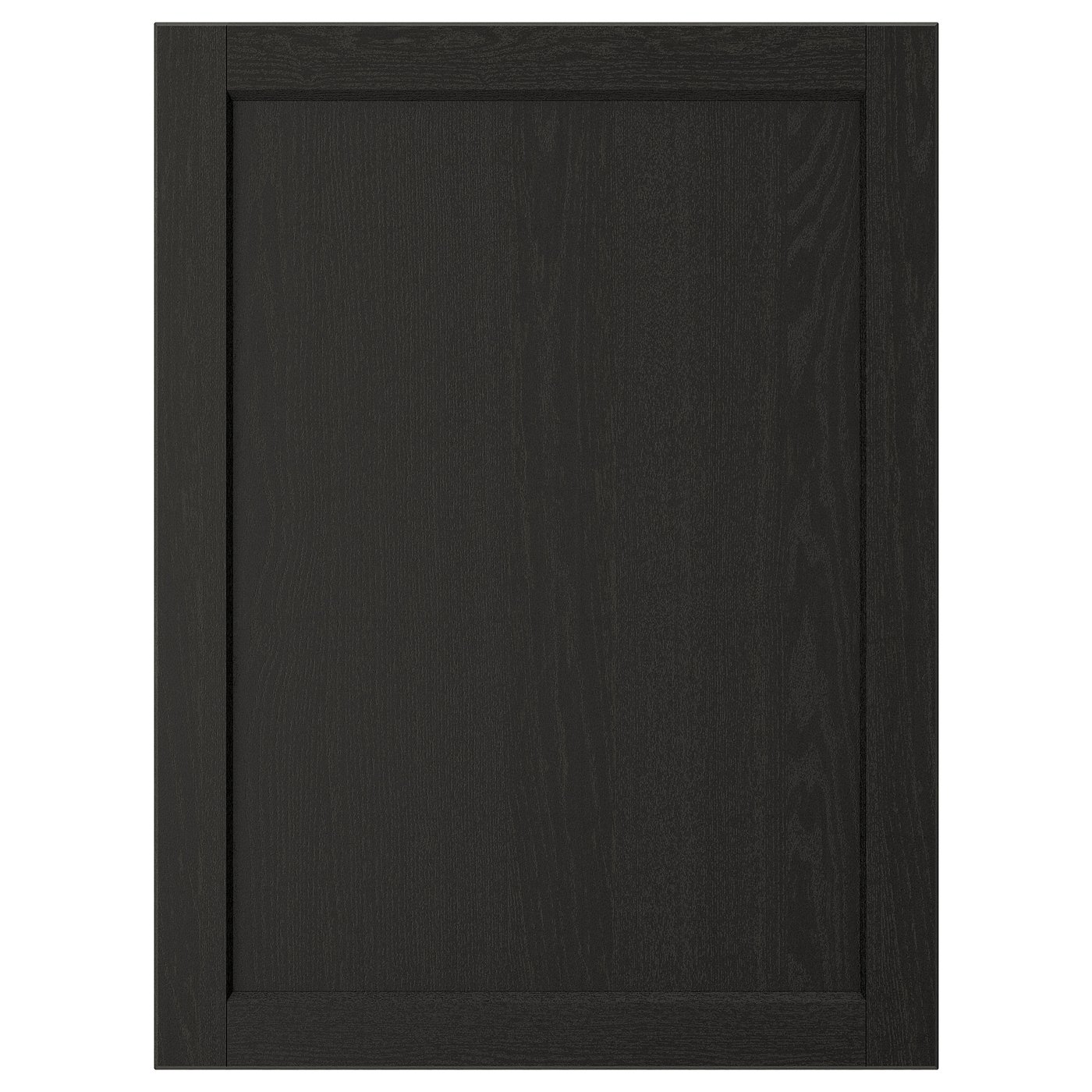 LERHYTTAN Dörr - svartlaserad 60x80 cm