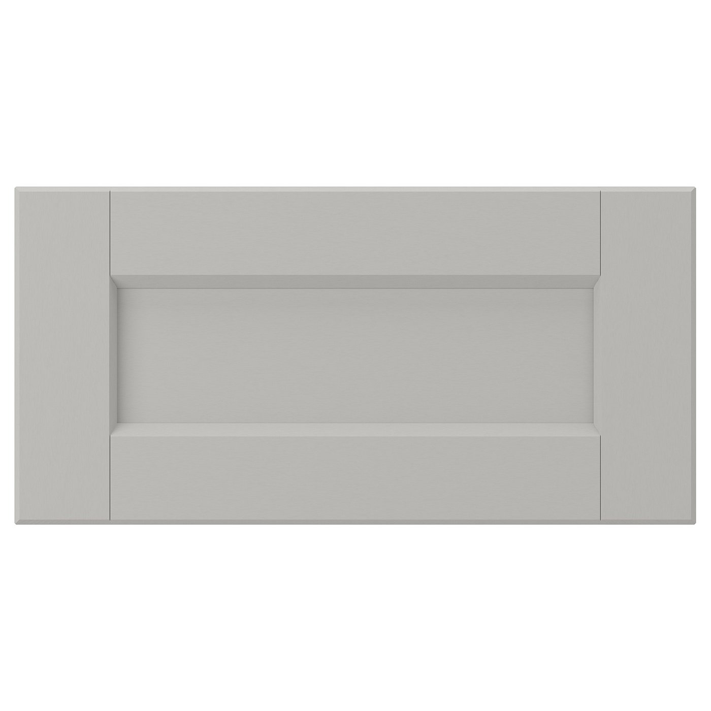 LERHYTTAN Lådfront - ljusgrå 40x20 cm