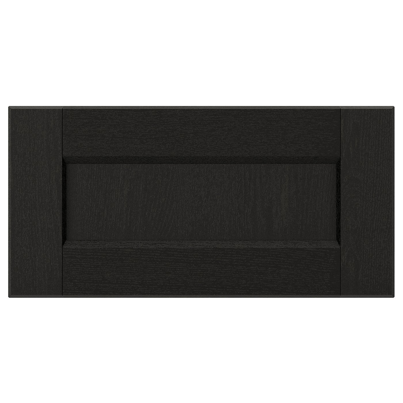 LERHYTTAN Lådfront - svartlaserad 40x20 cm