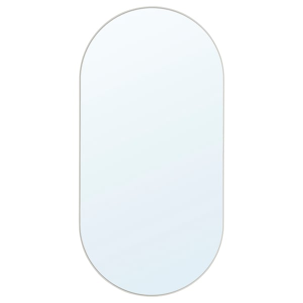 LINDBYN Spegel - vit 60x120 cm