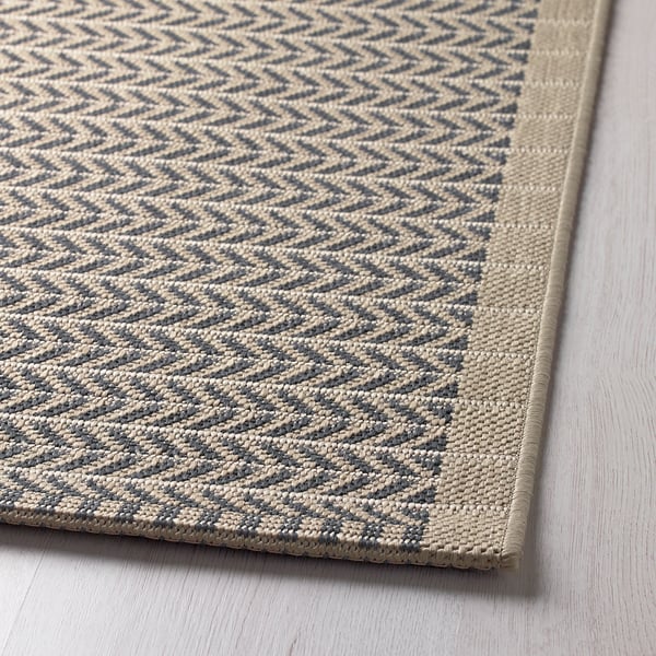 LOBBÄK Matta slätvävd, inom/utomhus, inom/utomhus beige IKEA