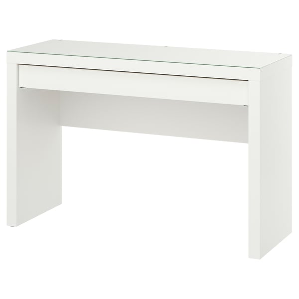 MALM Toalettbord, vit, 120x41x78 cm