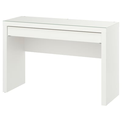MALM Toalettbord, vit, 120x41x78 cm