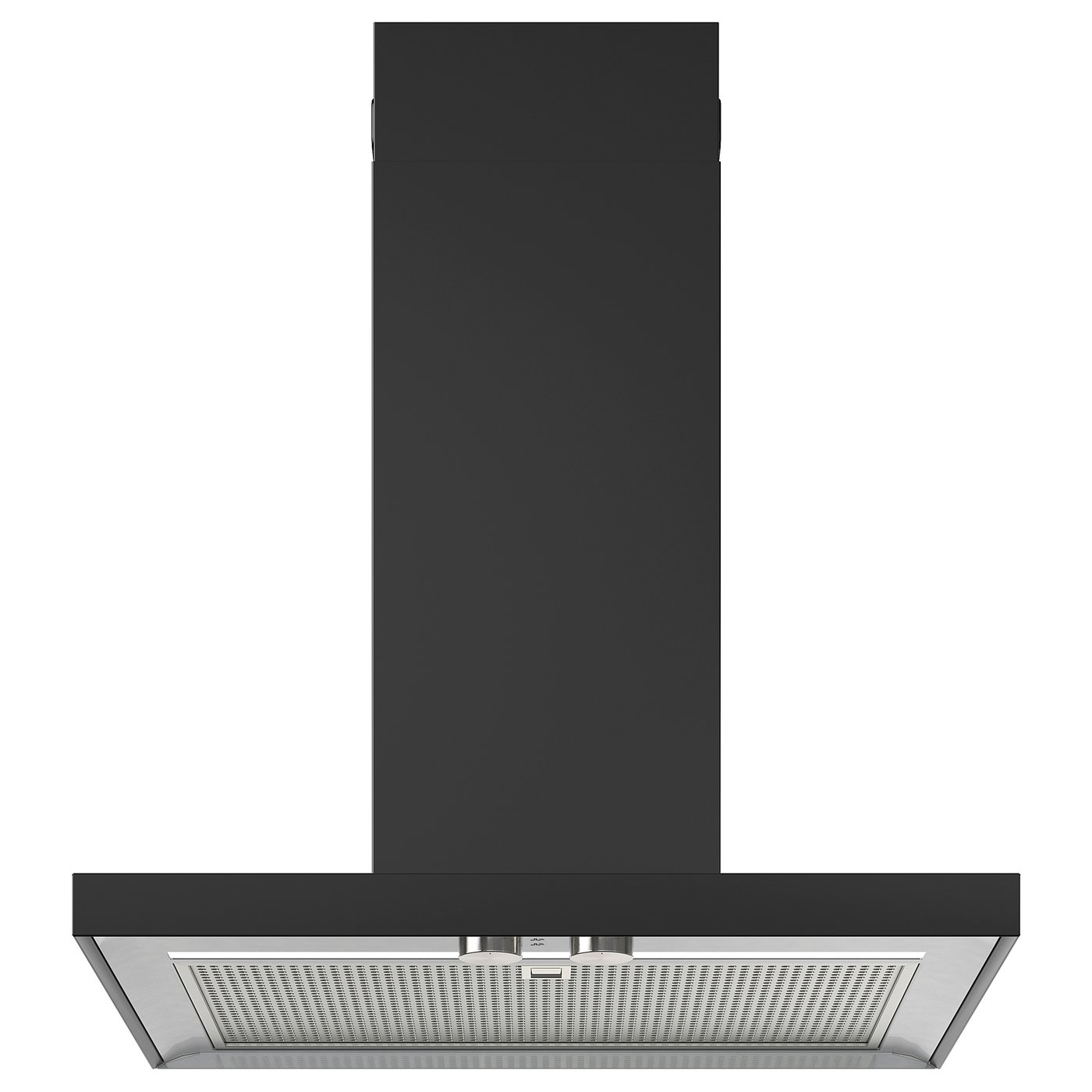 IKEA MATÄLSKARE väggmonterad köksfläkt, svart, 60 cm