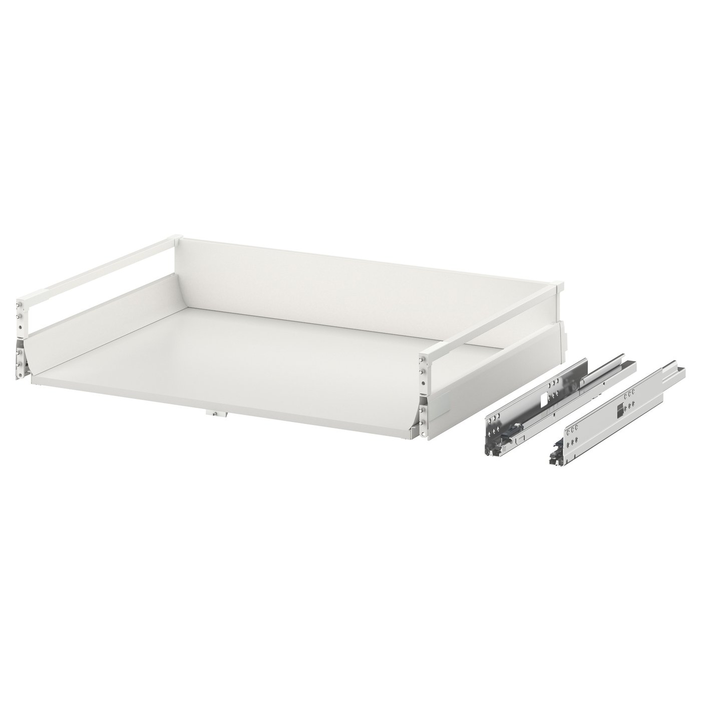 IKEA MAXIMERA låda, medel, vit, 80x60 cm