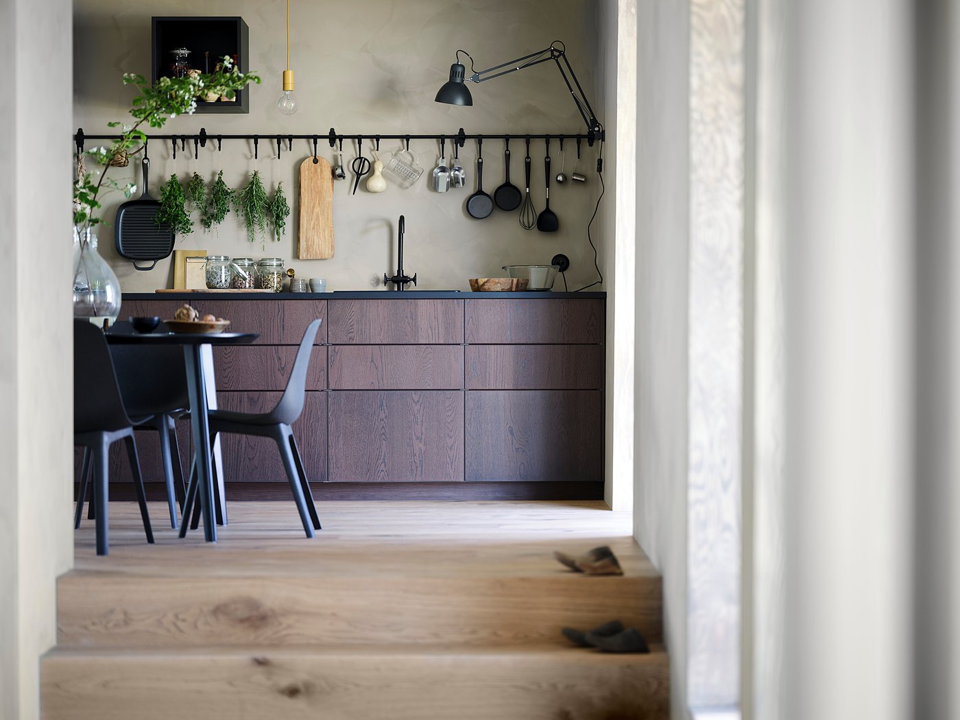 IKEA METOD 2 fronter för diskmaskin, sinarp brun, 60 cm