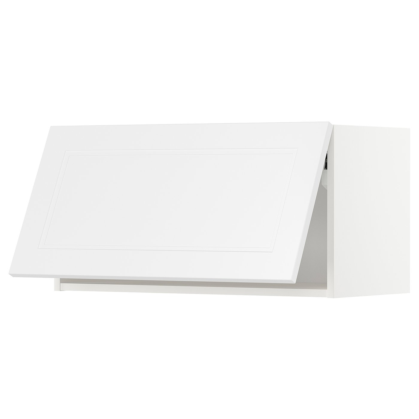 METOD Väggskåp horisontalt vit/Axstad matt vit IKEA