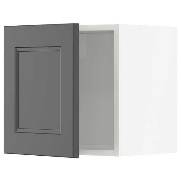 Mörkgrå METOD köksskåp med modern design.