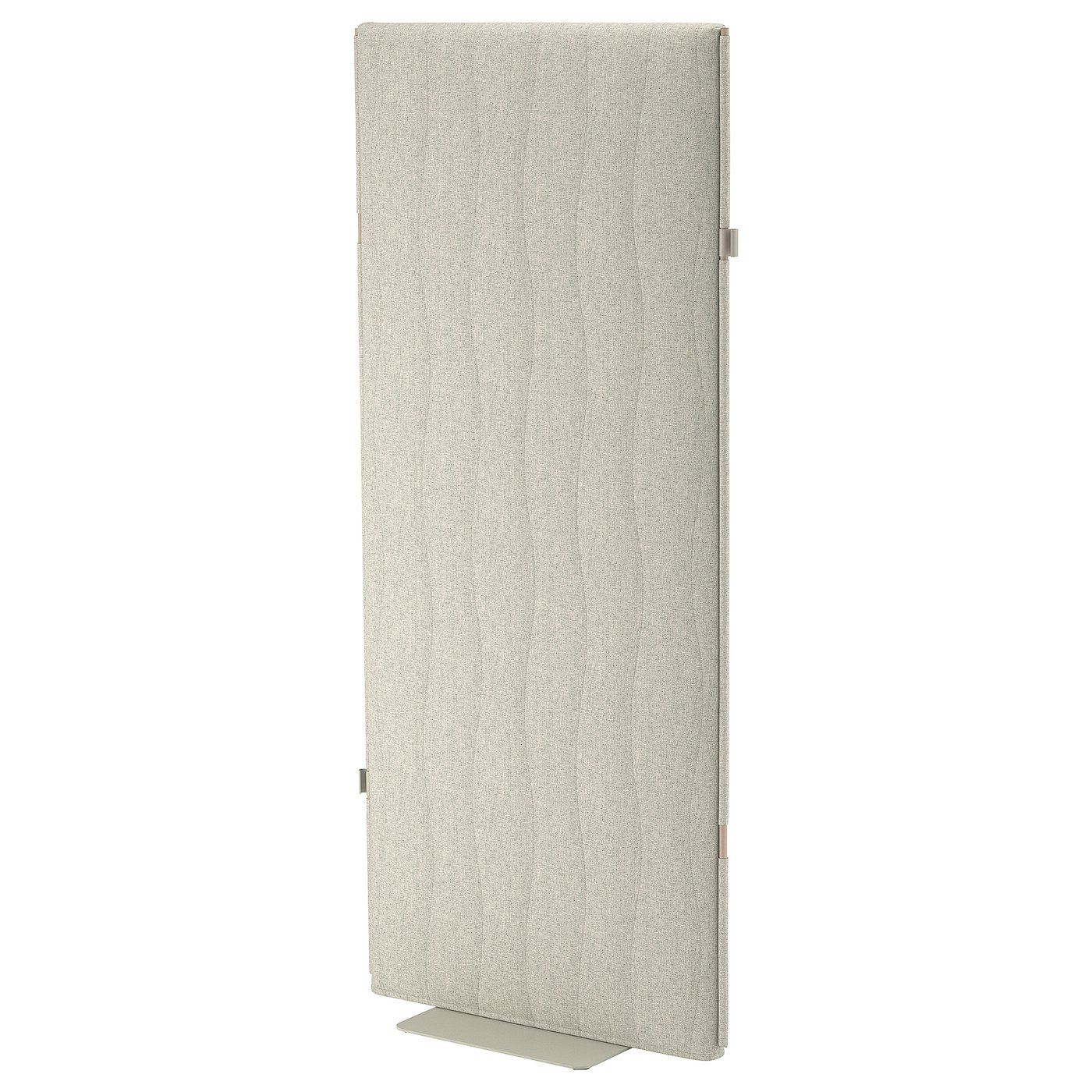 IKEA MITTZON akustikskärm, golvstående, gunnared beige, 70x157 cm
