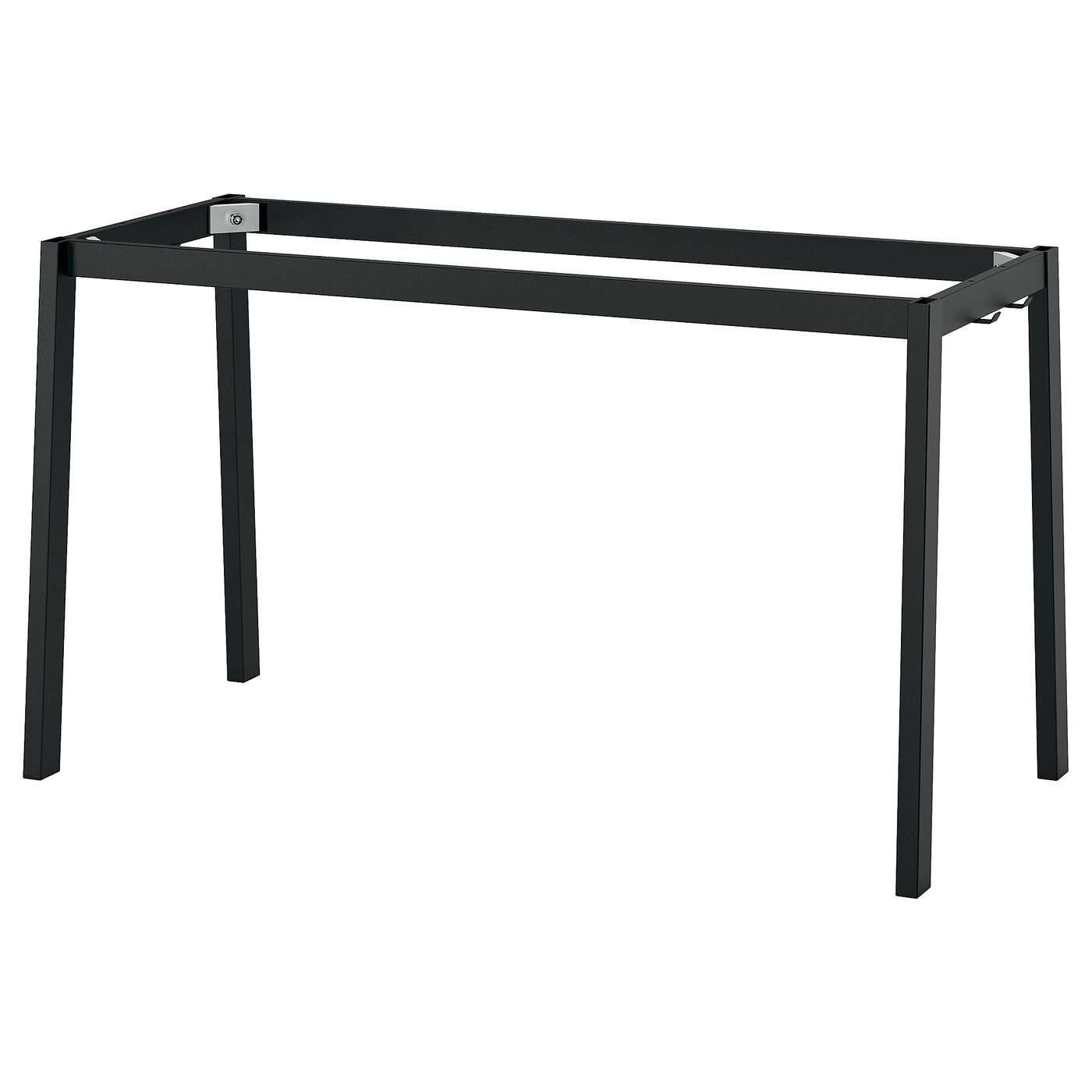 MITTZON Underrede för konferensbord - svart 140x68x73 cm