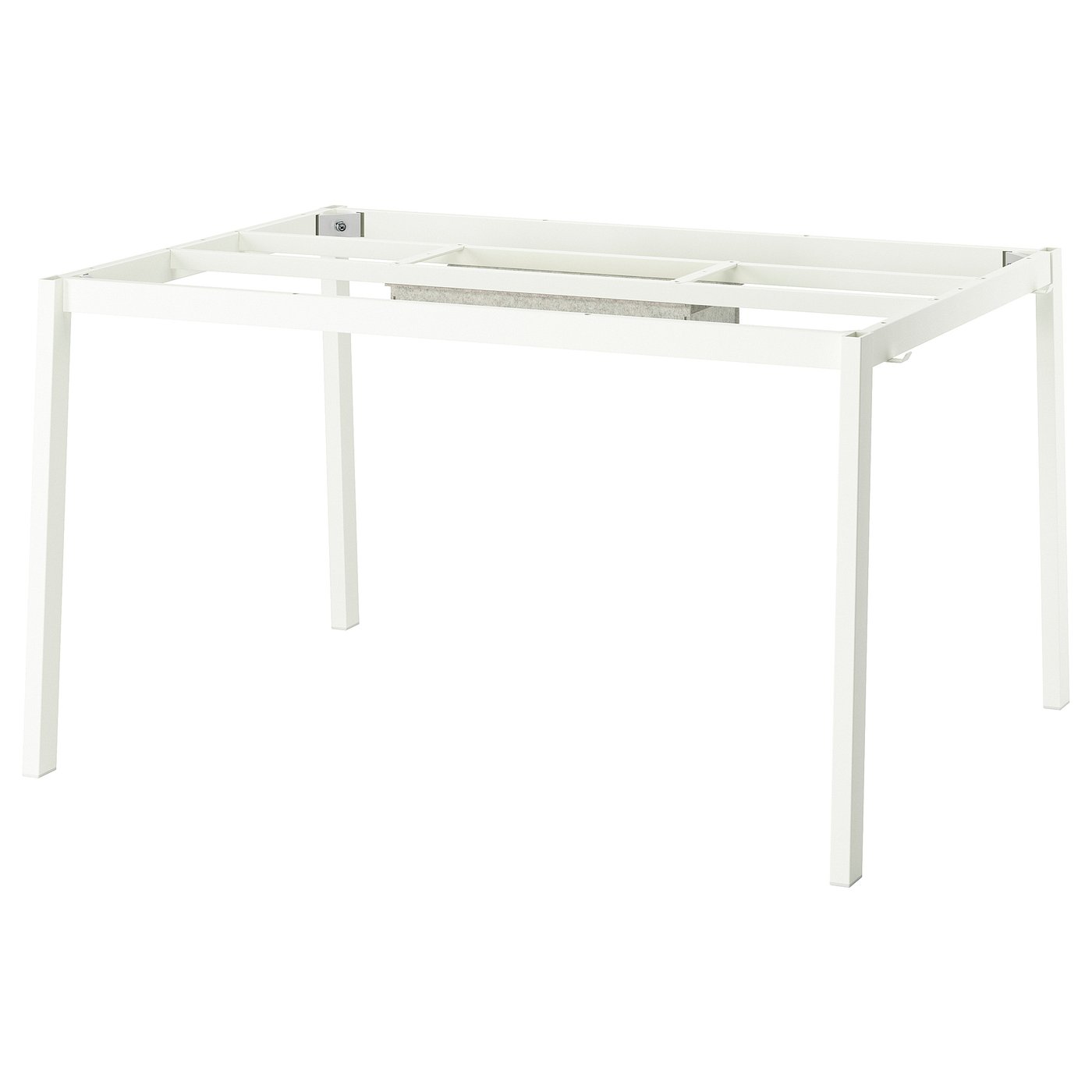 MITTZON Underrede för konferensbord - vit 140x108x73 cm
