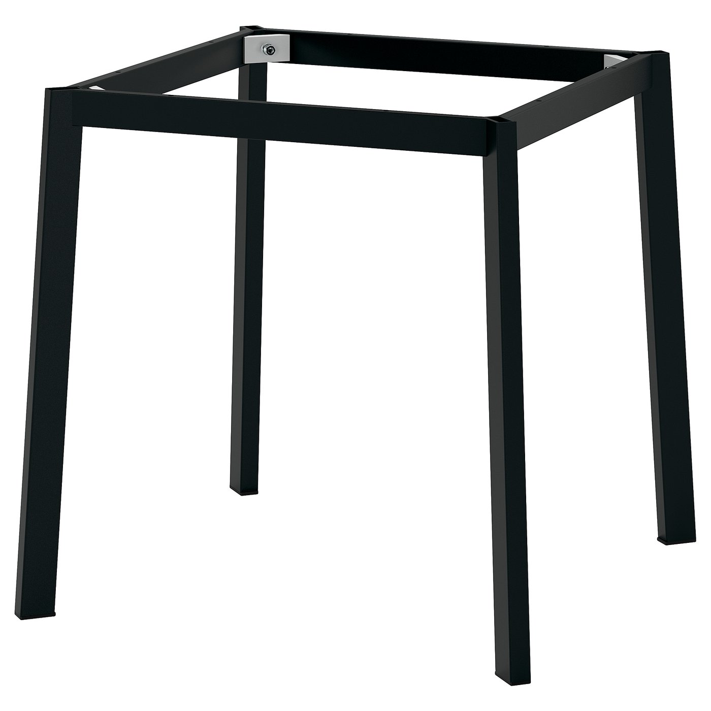 MITTZON Underrede för runt konferensbord - svart 76x76x73 cm IKEA occasion