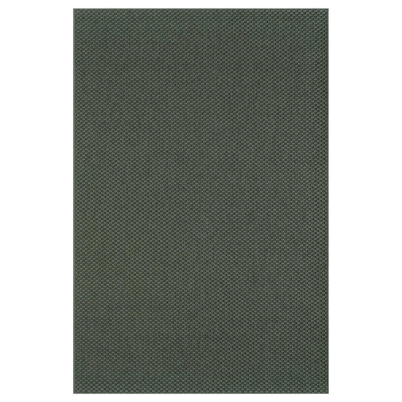 IKEA MORUM matta slätvävd, inom-/utomhus, mörkgrön, 120x180 cm