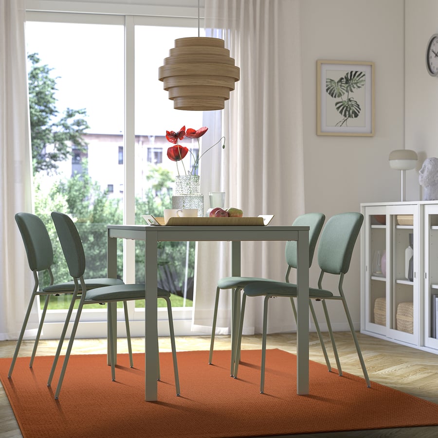 MORUM matta slätvävd, inom-/utomhus, orange, 160x230 cm - IKEA