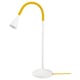 NÄVLINGE gulvit lampa; Modern, justerbar, bländfri, plast och stål.