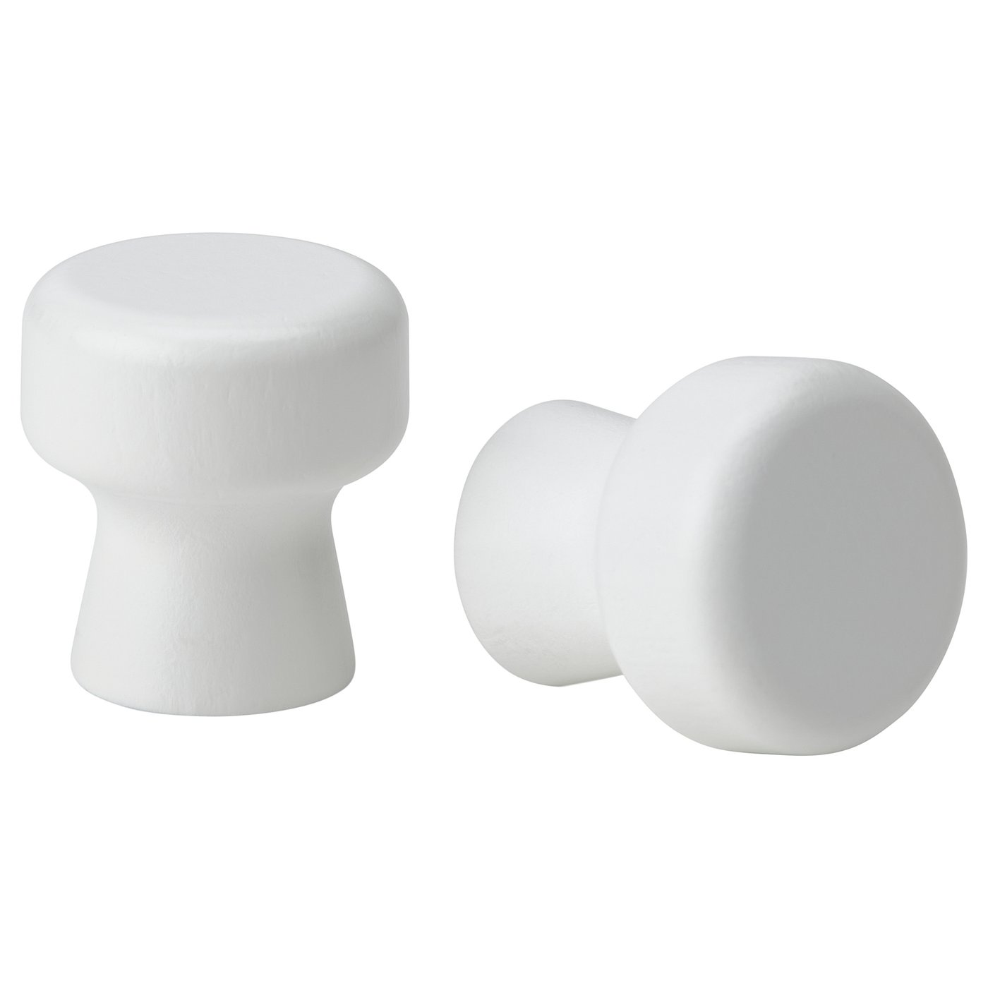 IKEA ODLINGSGRÄNS knopp, vit, 27 mm