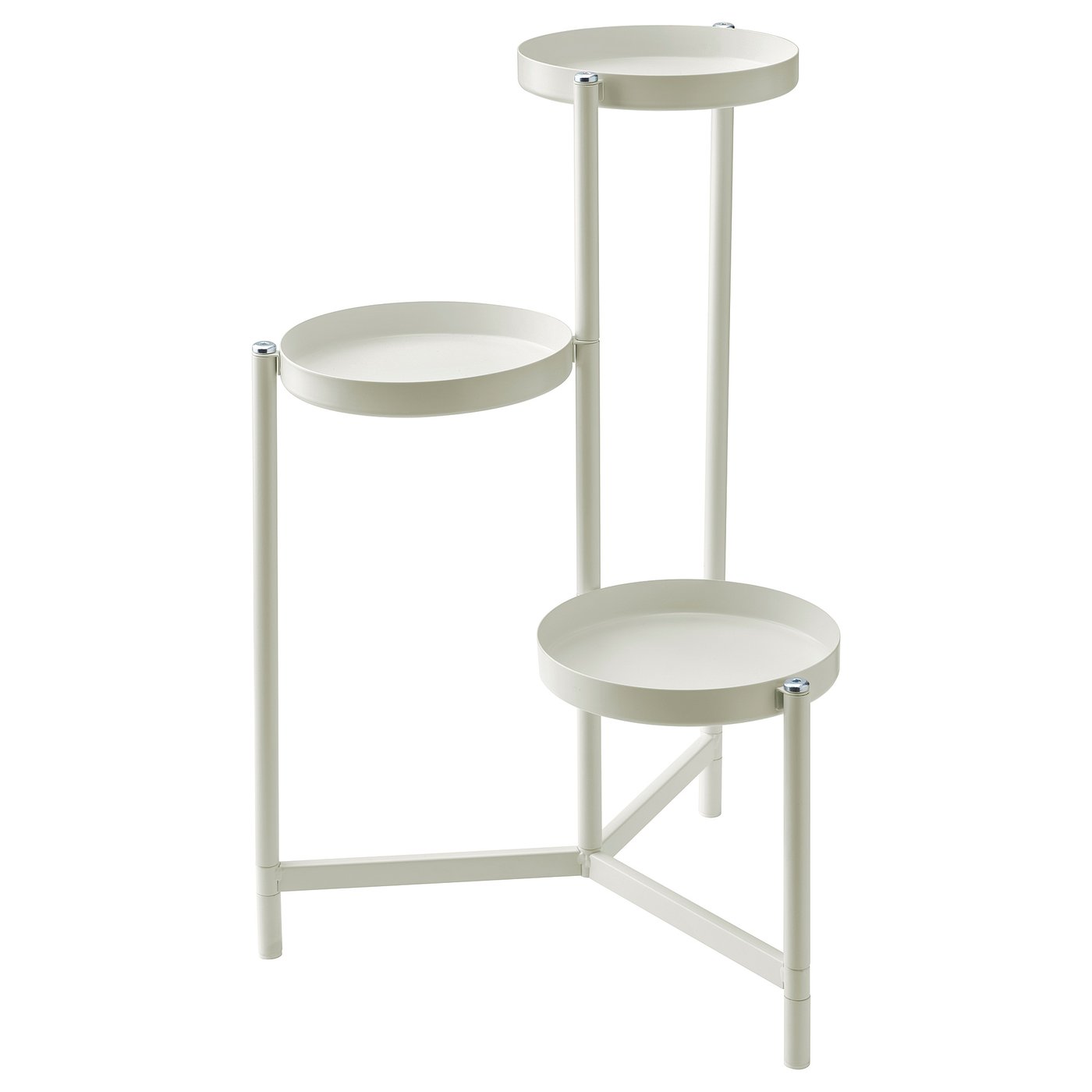 IKEA OLIVBLAD piedestal, inom-/utomhus/off-white, 58 cm