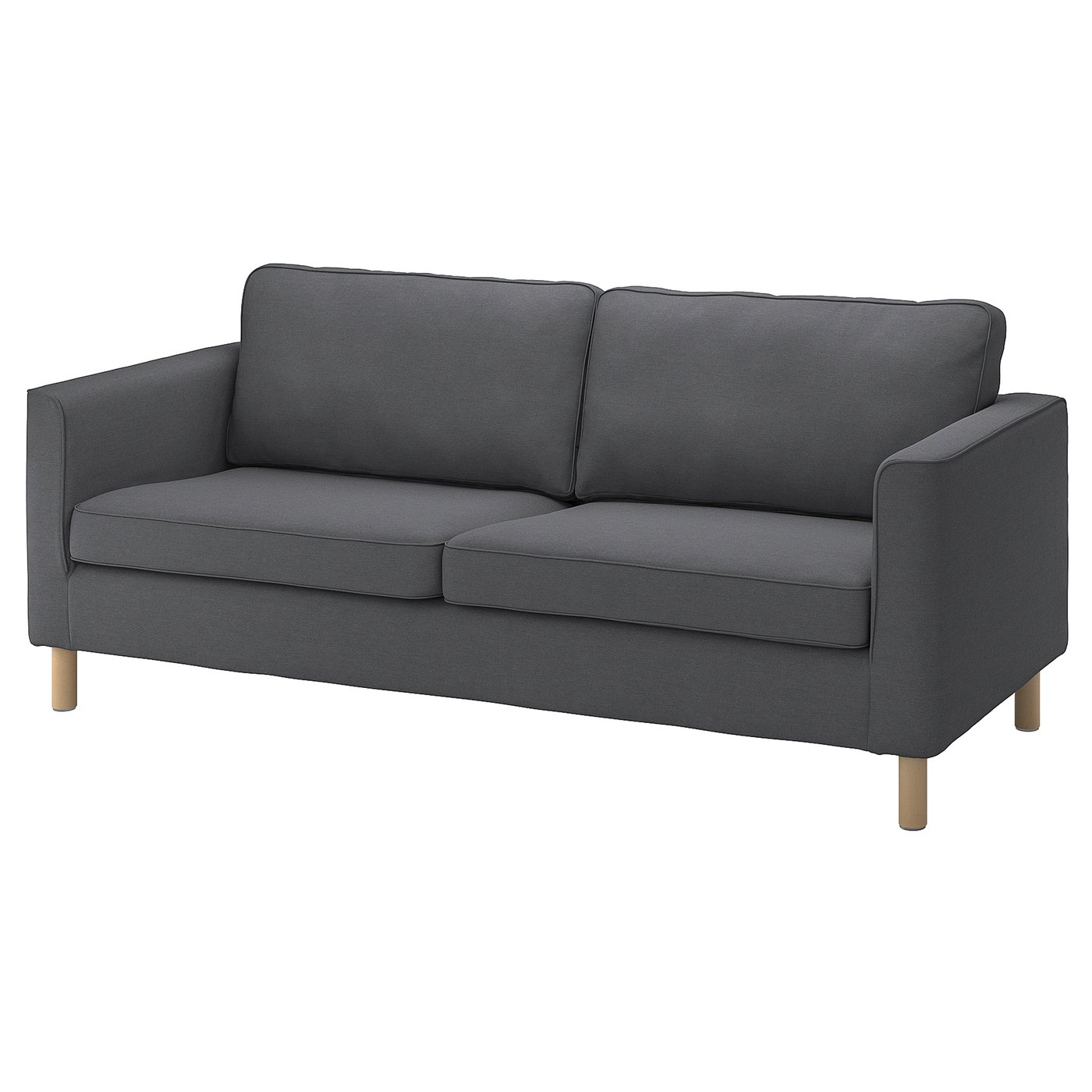 IKEA PÄRUP klädsel till 3-sitssoffa, vissle grå