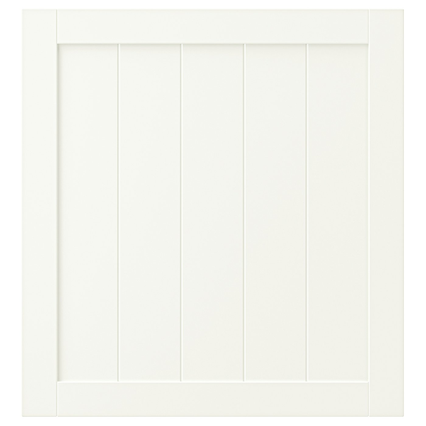 IKEA PIPMAKARE dörr, vit, 60x64 cm
