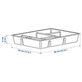 Illustration med mått för produkten: RAGGISAR.