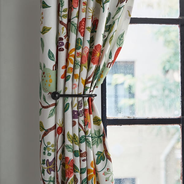 RÖRNICKA Gardinomtag, svart