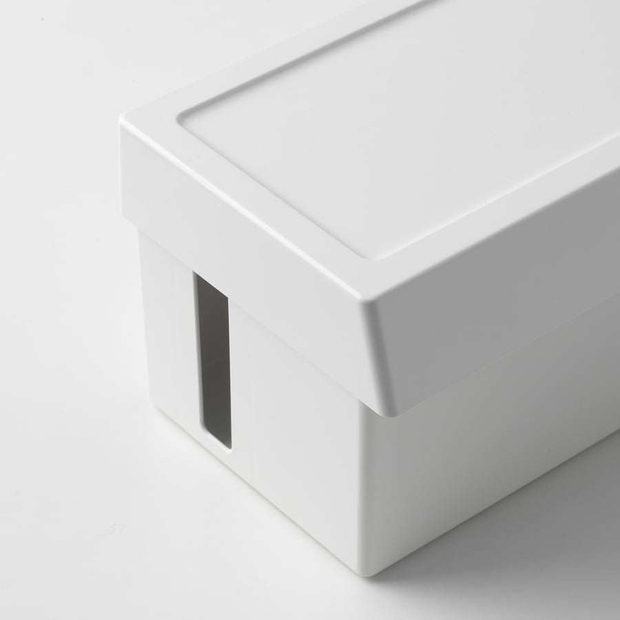 SÄTTING kabellåda med lock - IKEA