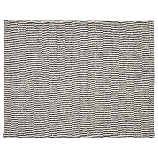 SILVERARV Tablett - beige/blå 35x45 cm