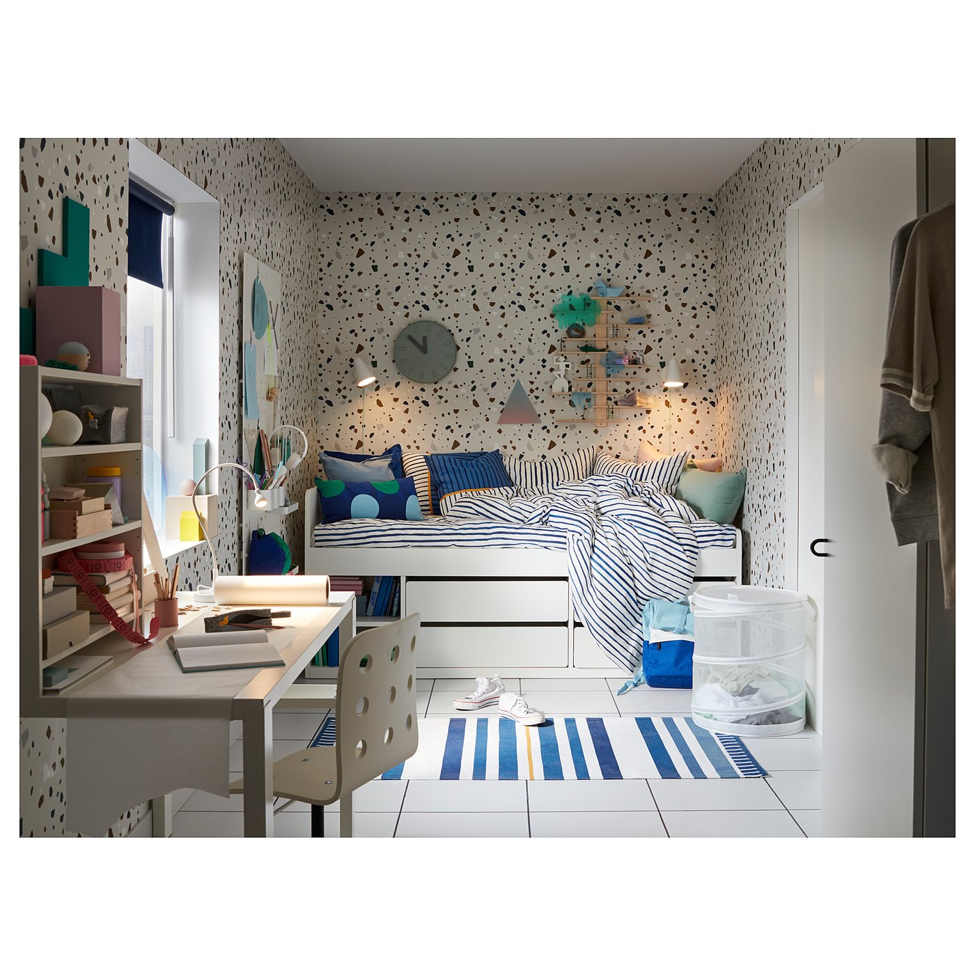 Slakt Sangstomme M Forvaring Ribbotten Vit Ikea