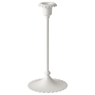 SNÖSISKA Ljusstake, off-white, 25 cm