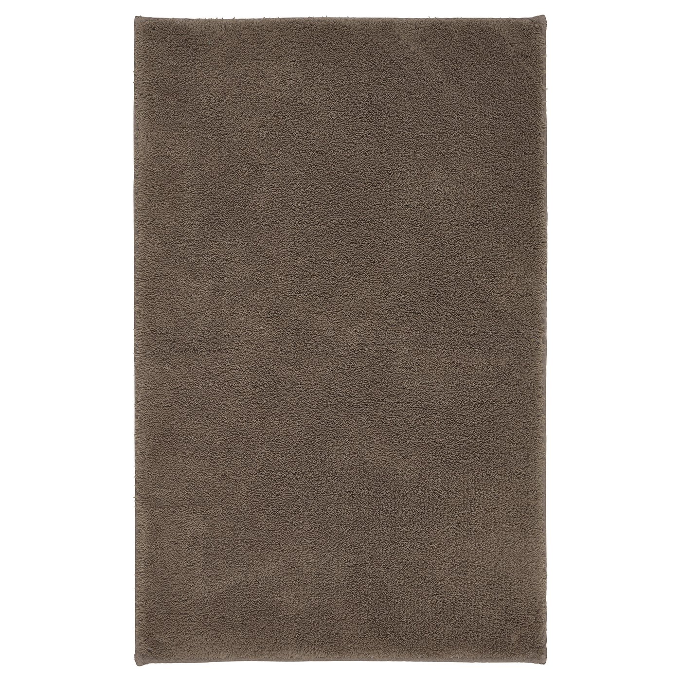 IKEA SÖDERSJÖN badrumsmatta, gråbrun, 50x80 cm