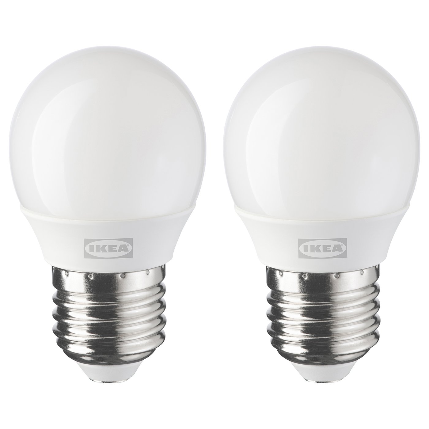 IKEA SOLHETTA LED ljuskälla E27 250 lumen, globformad opalvit, 45 mm