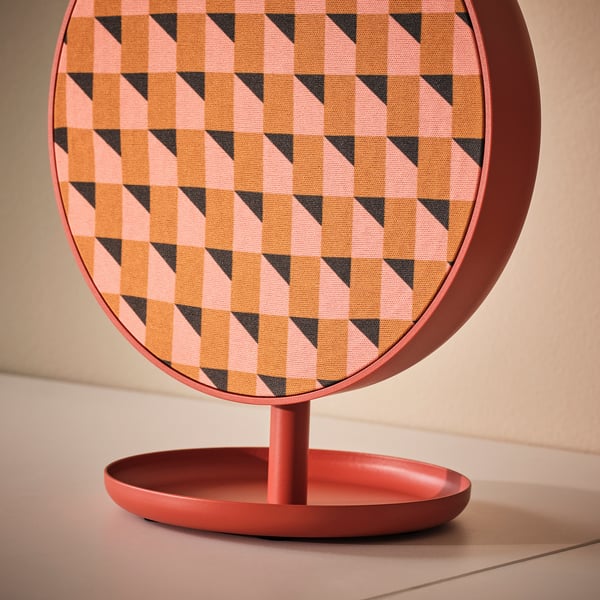 SOLSKYDD Bärbar Bluetooth-högtalare, orange, 19 cm