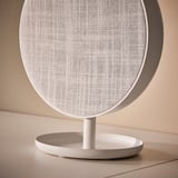 SOLSKYDD Bärbar Bluetooth-högtalare, vit, 19 cm